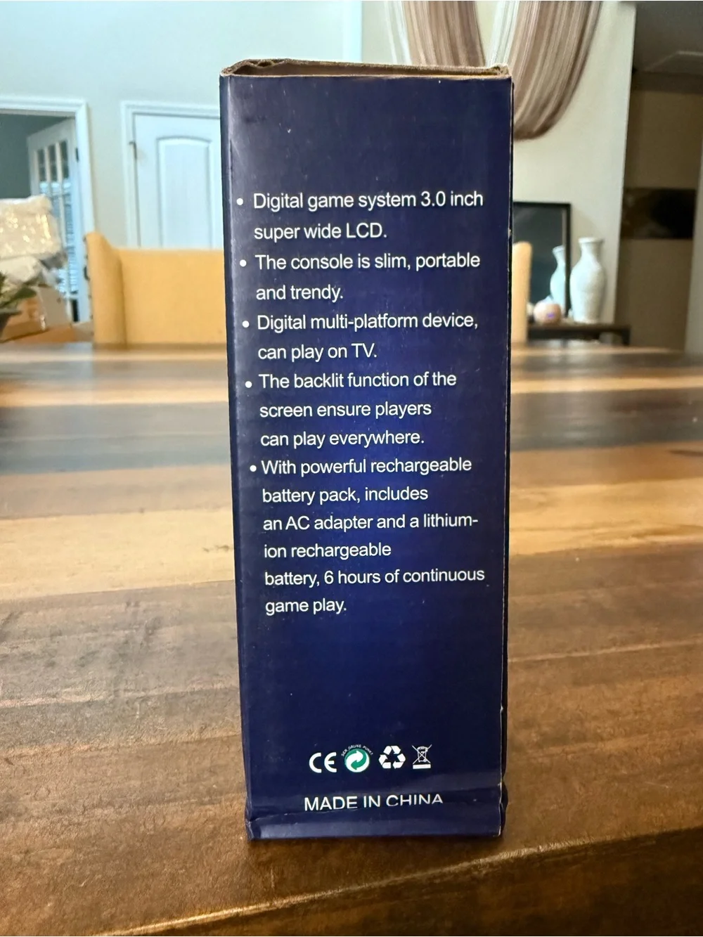 Game Box Plus Handheld Retro Console - Blue
